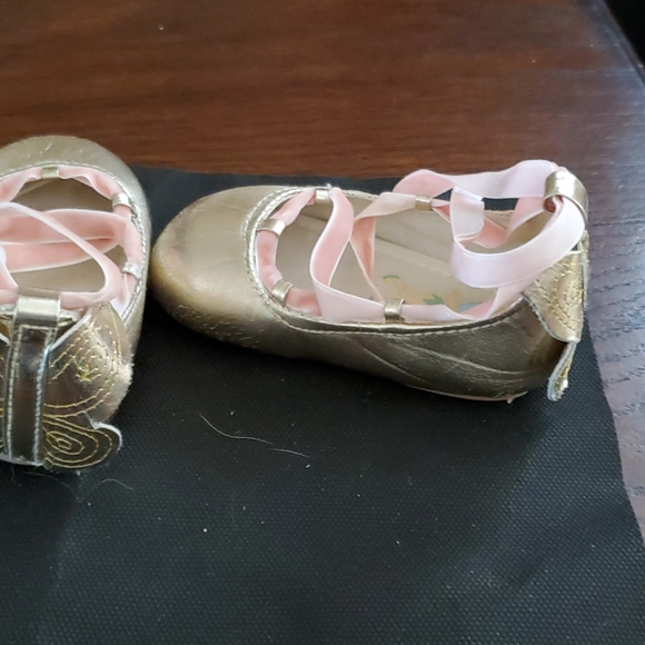 DISNEY TINKERBELL BABY GIRL DRESS SHOES - Picture 4 of 7